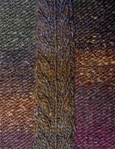 eingef�gter Zopf, inserted cable