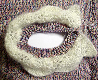 Mohair-Rüsche, mohair ruffle Mohair-Rüsche, mohair ruffle