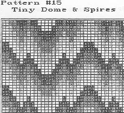 Musterbeispiel, example of pattern