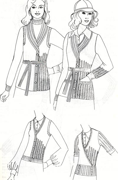 Pullover-Beispiel, example for sweater Pullover-Beispiel, example for sweater