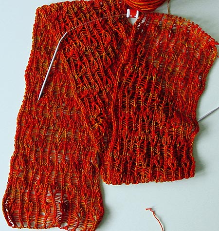 Not a drop, halb fertig, half finished